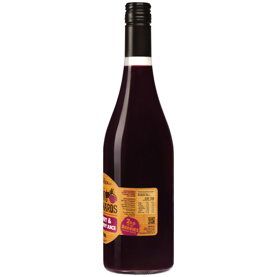 伊甸莊園櫻桃黑莓綜合果汁 (6瓶)
