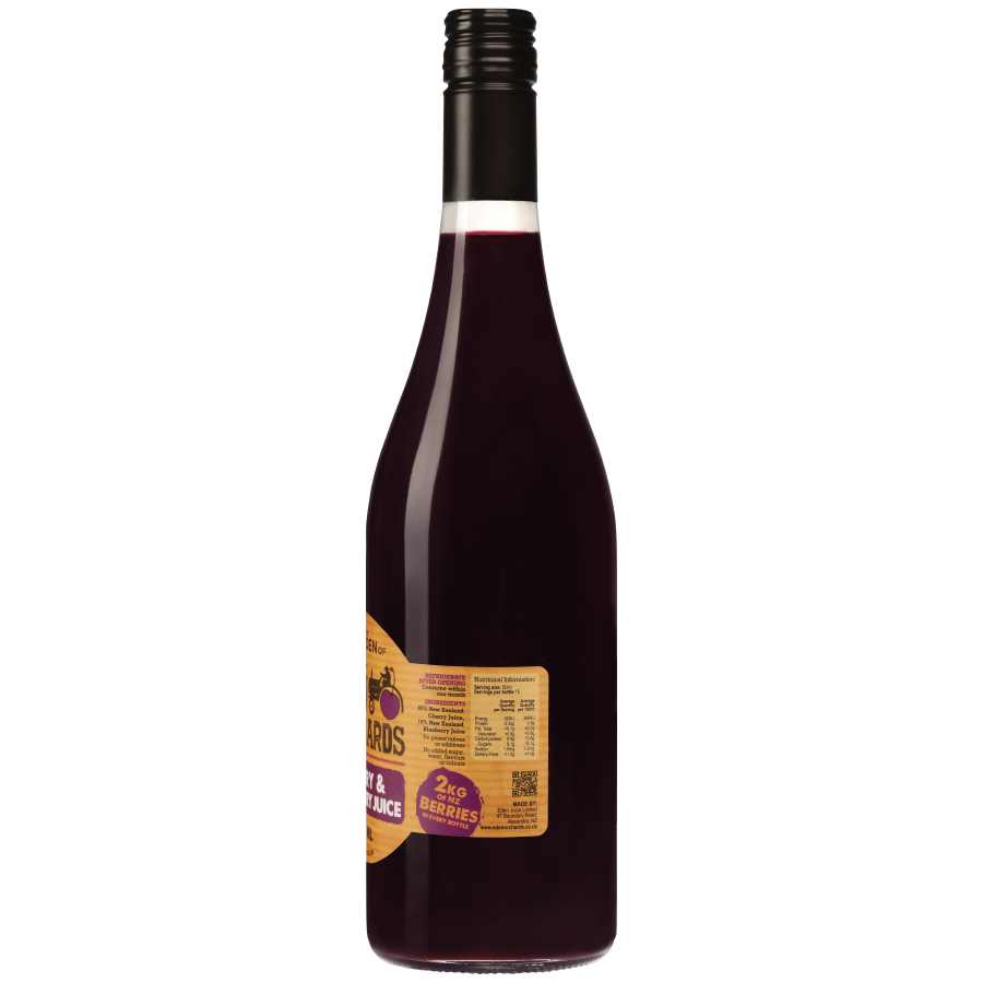 伊甸莊園櫻桃藍莓綜合果汁 (6瓶)